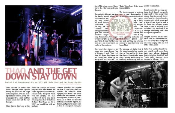 This sample magazine layout was made using Photoshop and InDesign. The article and photos were originally published on JumpPhilly.com